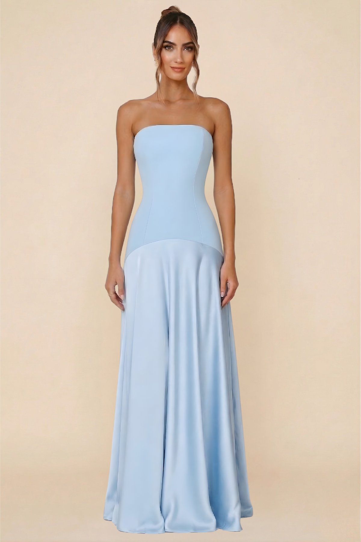 Alexandra Gown - Cloud Blue